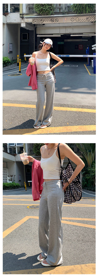 straight sports pants