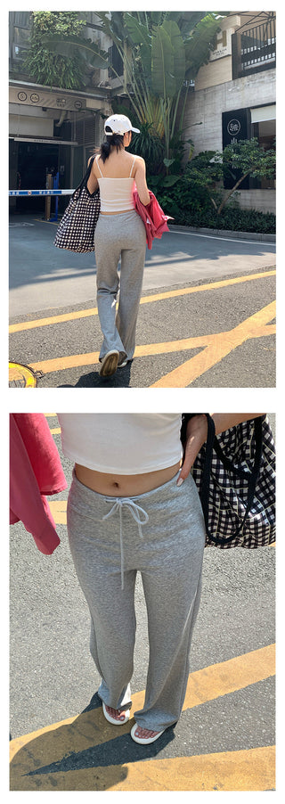 straight sports pants