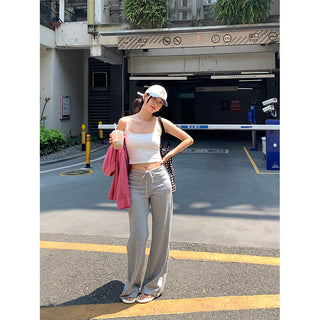 straight sports pants