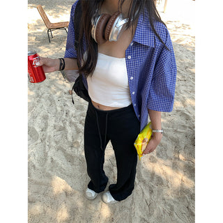 straight sports pants