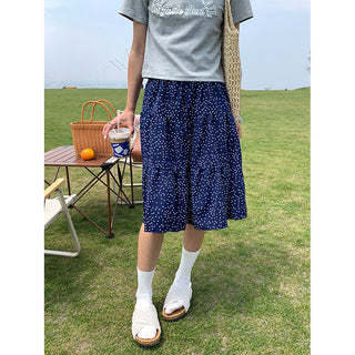 polka dot skirt