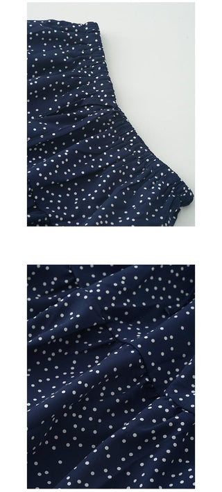 polka dot skirt