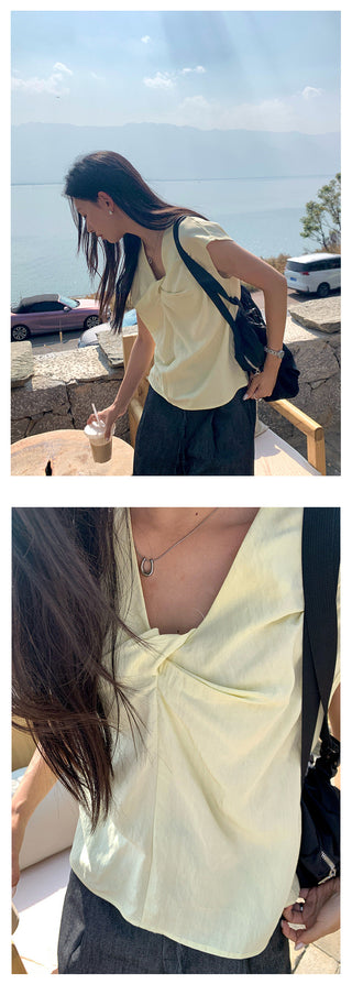 cross sleeveless top