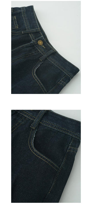 retro denim shorts