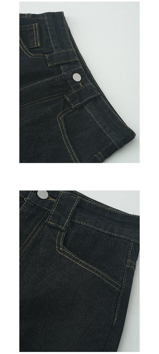 slim denim skirt