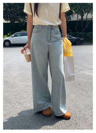 wide leg jeans