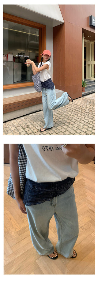 wide leg jeans
