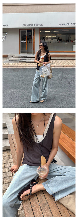 wide leg jeans