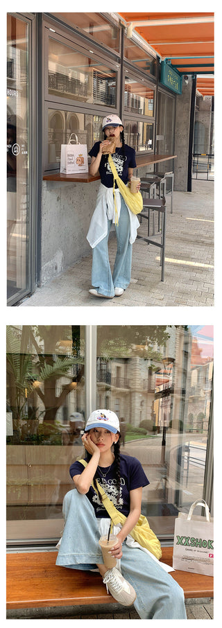 wide leg jeans
