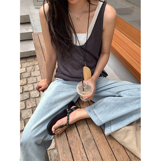 wide leg jeans