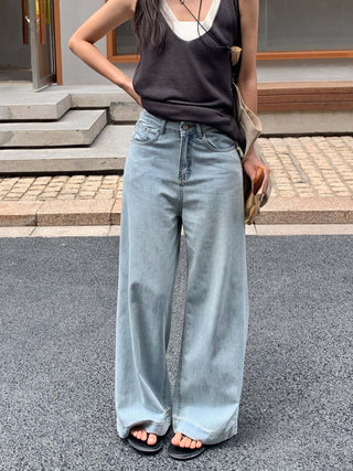 wide leg jeans