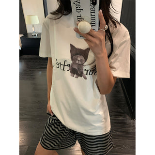 cartoon print Top