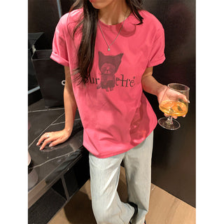 cartoon print Top