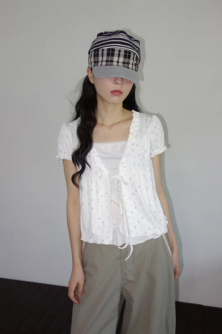 Harik All-in-One Frill Blouse