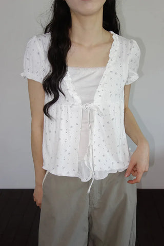 Harik All-in-One Frill Blouse