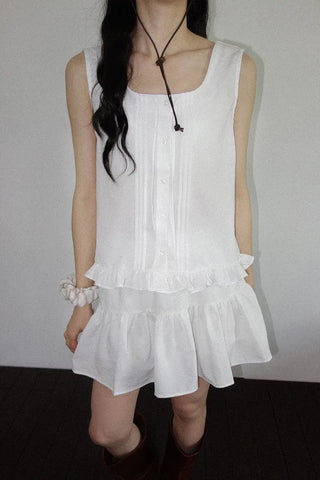 [3 colors] Yuruka See-through Blouse