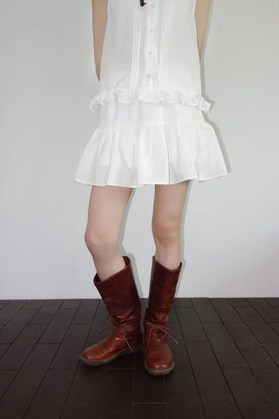 [3 colors] Yurukasi Soccer Mini Skirt
