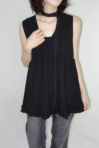 [2 colors] Timothy Frill Blouse