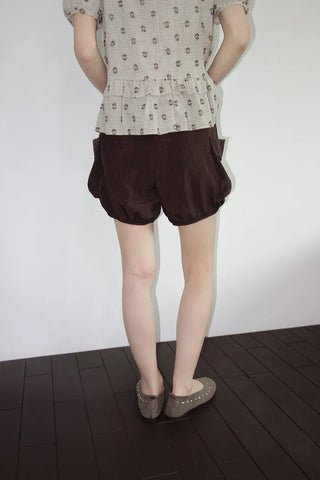 [4 colors] Hota Balloon Pumpkin Shorts