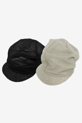 Maris See-through Shirred Brim Hat