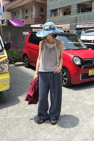 [3 colors] Tomac Straight Wide Pants