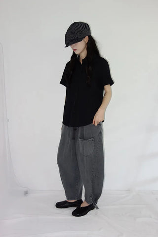 Shoji Pigment Banding Balloon Pants