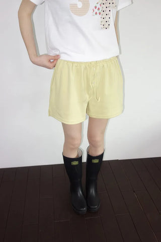 [9 colors] Teppo Vivid Banding Shorts