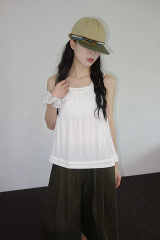[3 colors] Search Layered Dot Sleeveless