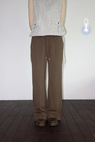 [4 colors][Selectable length] Air-cooled bootcut pants