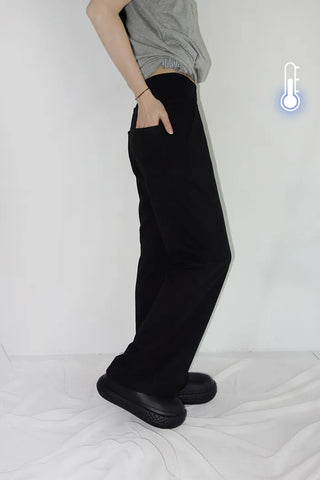 [4 colors][Selectable length] Air-cooled bootcut pants