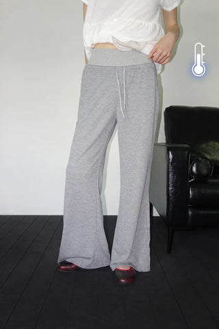 [4 colors][Selectable length] Air-cooled bootcut pants