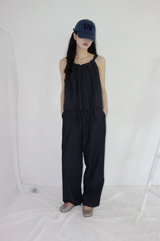 [4 colors] Leader Stripe Banding Pants