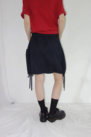 [3 colors] Jose Pumpkin Balloon Midi Skirt