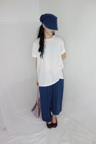 [4 colors] Vegas Print Loose Fit Short Sleeve T-Shirt