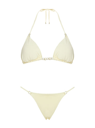 Adrah Cheeky Bikini Bottoms Yellow