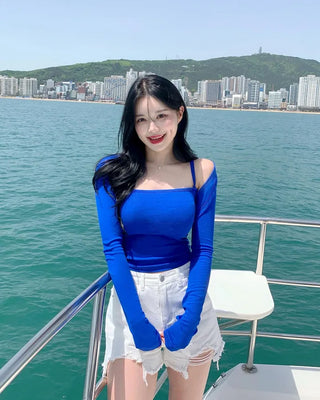 [SET] Sleeveless Bolero Set (7 colors)