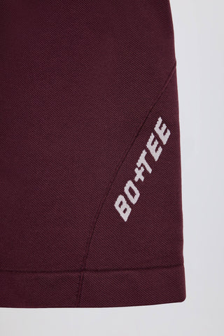 Super Sculpt Seamless Mini Shorts in Burgundy