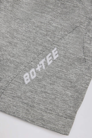 Super Sculpt Seamless Mini Shorts in Grey Marl