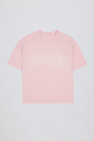Oversized Cotton-Jersey T-Shirt in Powder Pink