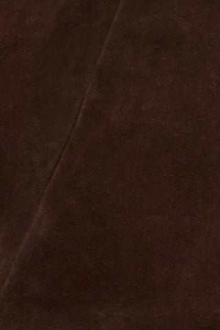 Suede Tote Bag in Espresso
