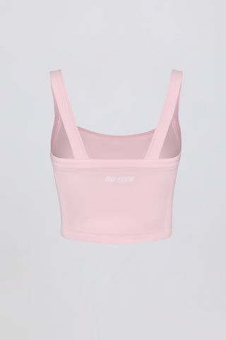 Super Sculpt Seamless Longline Camisole Top in Powder Pink