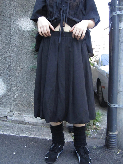 Vintage Lightweight Ruffle Bloom Skirt
