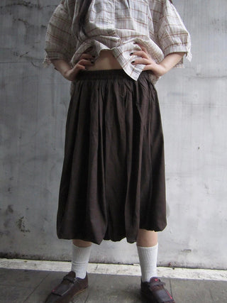 Vintage Lightweight Ruffle Bloom Skirt