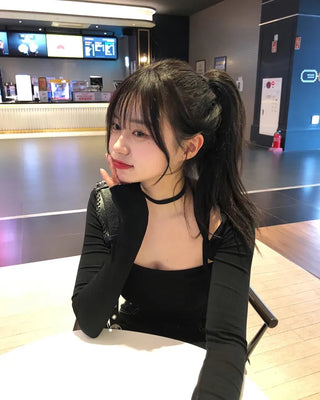 [SET] Sleeveless Bolero Set (7 colors)