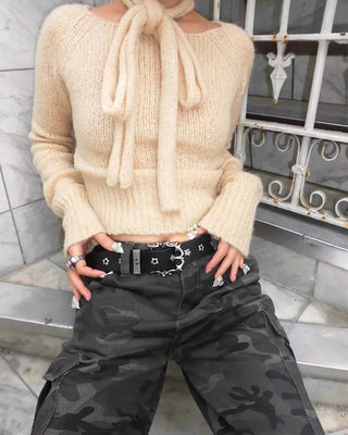 Camouflage Cotton Cargo Pants