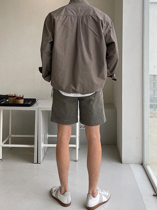 Loose sports shorts