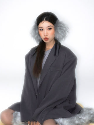 Furry earmuffs