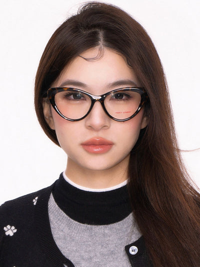Retro cat eye glasses