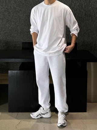 LONG SLEEVED COTTON T-SHIRT
