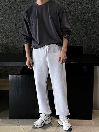 LONG SLEEVED COTTON T-SHIRT